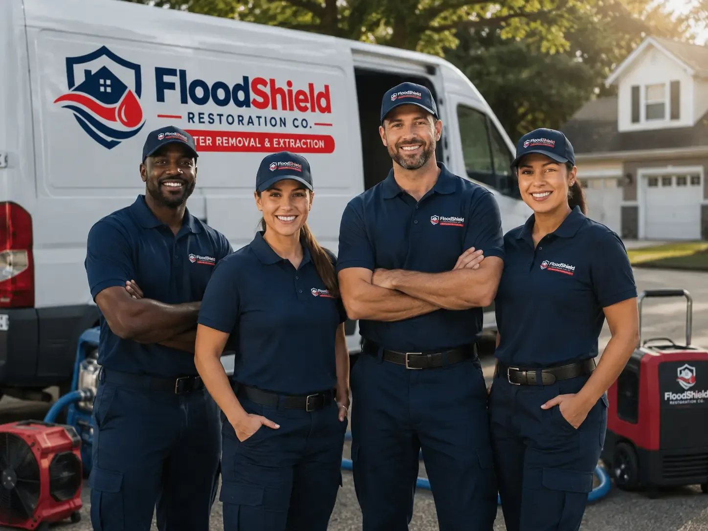 Flood Damage Restoration company in George, IA