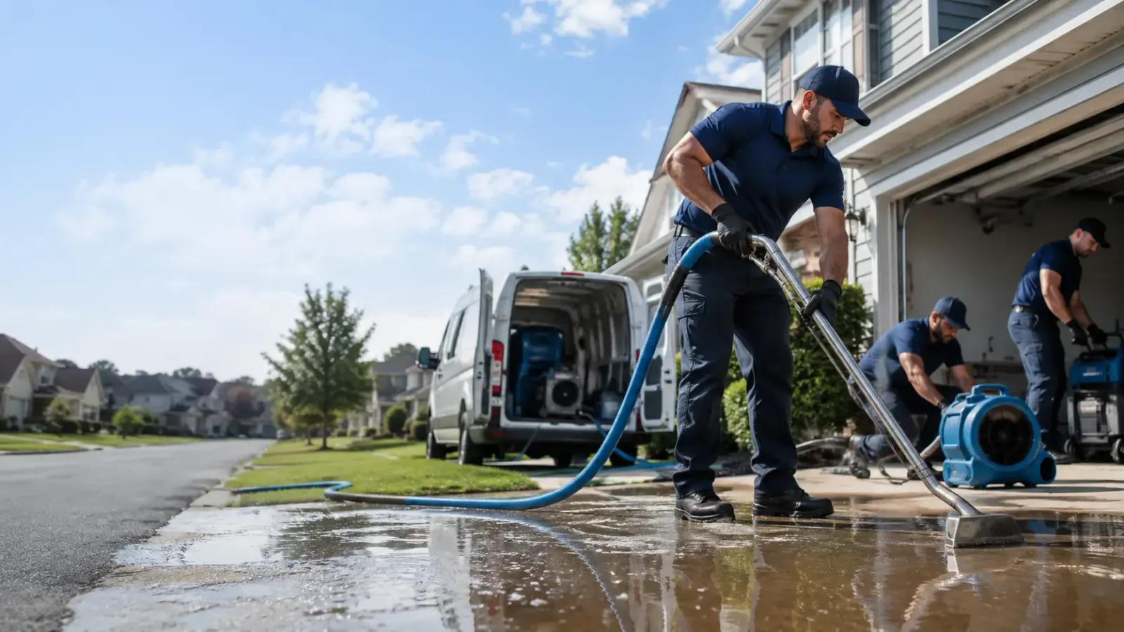 Flood Damage Restoration in George, IA